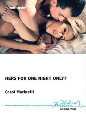 cover image of Hers For One Night Only?